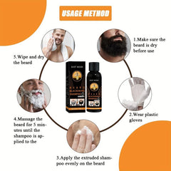 Men's Hair Bread Shampoo - Gray Coverage and Beard Dye