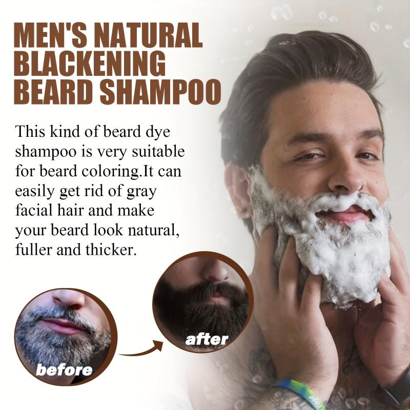 Men's Hair Bread Shampoo - Gray Coverage and Beard Dye