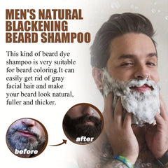 Men's Hair Bread Shampoo - Gray Coverage and Beard Dye