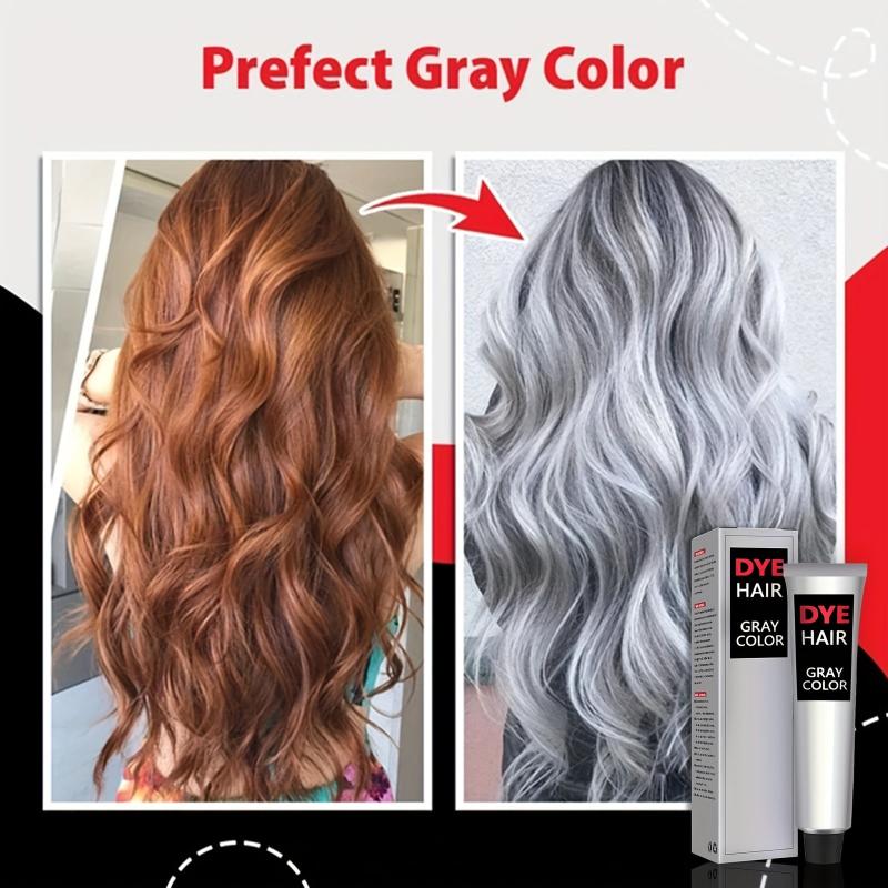 100ml Long Lasting Gray Hair Dye Cream