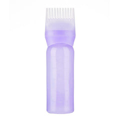 120ml Hair Dye Bottle with Comb, Salon Coloring Tool