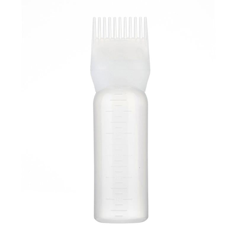 120ml Hair Dye Bottle with Comb, Salon Coloring Tool