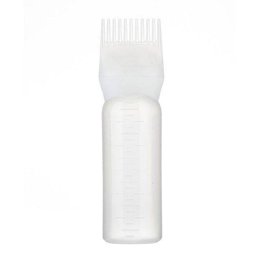 120ml Hair Dye Bottle with Comb, Salon Coloring Tool