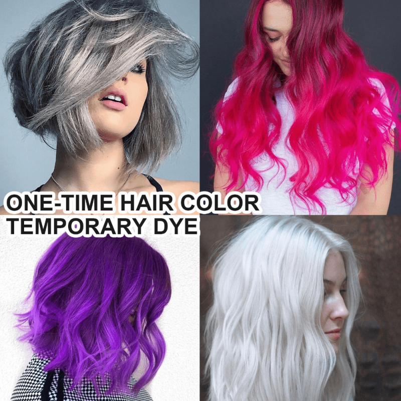 Natural Plant Hair Dye - Easy Use Hair Coloring for Women and Men