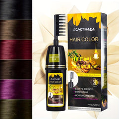 Natural Plant Hair Dye - Easy Use Hair Coloring for Women and Men