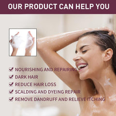 Polygonum Multiflorum Shampoo Bar for Darkening Hair