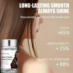 50pcs Vitamin Hair Capsules Repair Damaged Hair & Add Glossy Shine