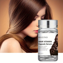 50pcs Vitamin Hair Capsules Repair Damaged Hair & Add Glossy Shine