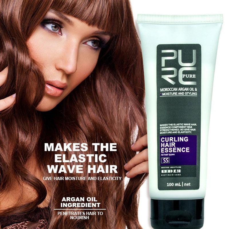 Argan Curling Hair Essence Conditioner for Elastic Waves