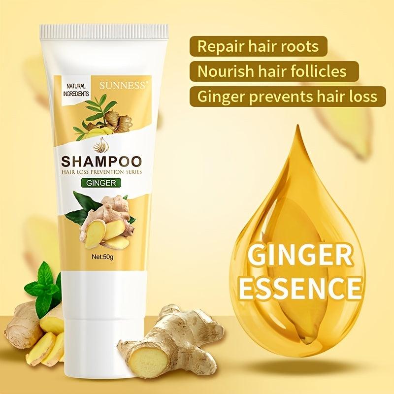 Ginger Shampoo with Vitamin E - Moisturizing & Repairing Hair Care