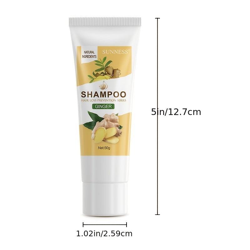Ginger Shampoo with Vitamin E - Moisturizing & Repairing Hair Care