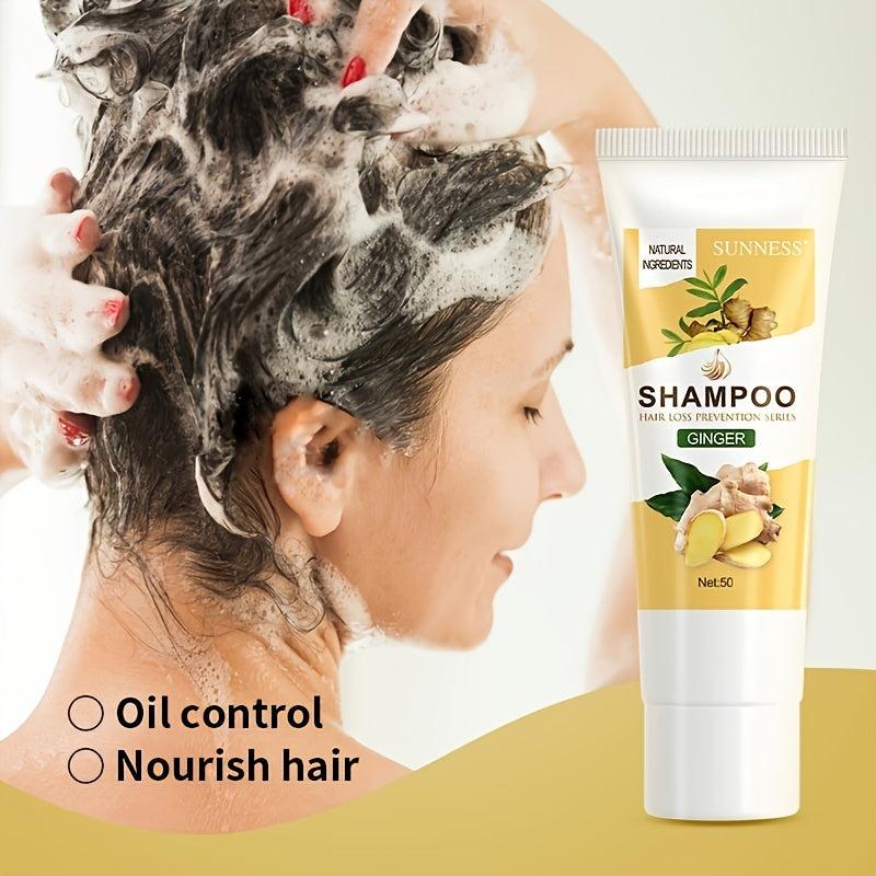 Ginger Shampoo with Vitamin E - Moisturizing & Repairing Hair Care
