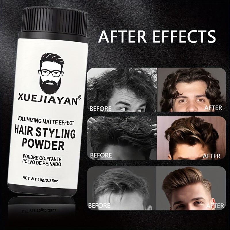 Textured Hair Styling Powder Colorless Matte Finish