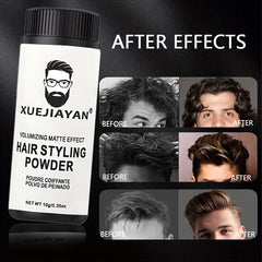 Textured Hair Styling Powder Colorless Matte Finish