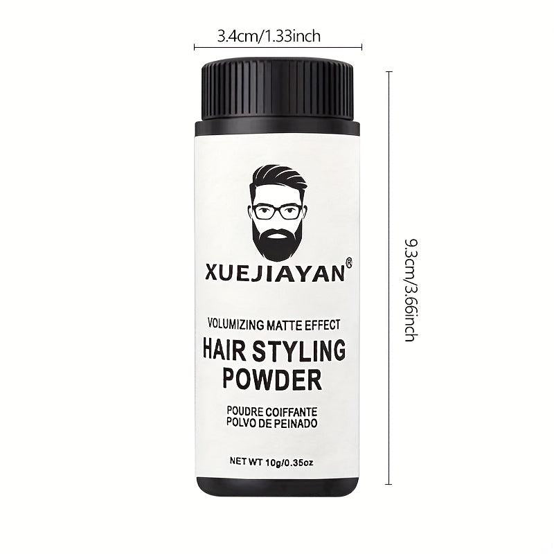 Textured Hair Styling Powder Colorless Matte Finish