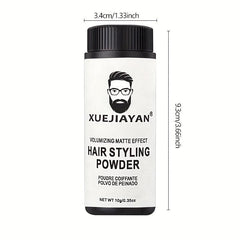 Textured Hair Styling Powder Colorless Matte Finish