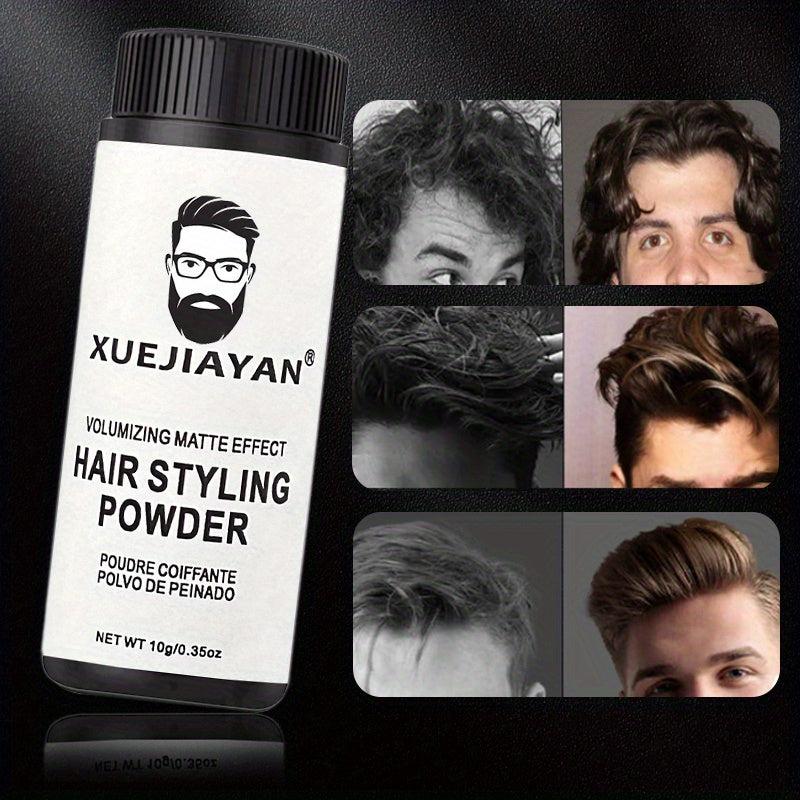 Textured Hair Styling Powder Colorless Matte Finish