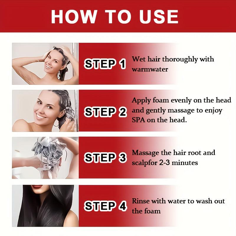 Strawberry Fragrance Shampoo Soap for Deep Cleansing