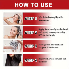 Strawberry Fragrance Shampoo Soap for Deep Cleansing
