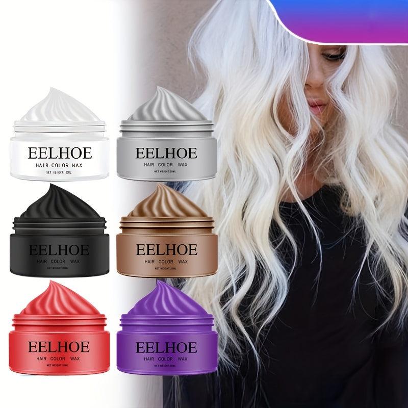 Colorful Hair Wax Natural Temporary Dye 5 Colors