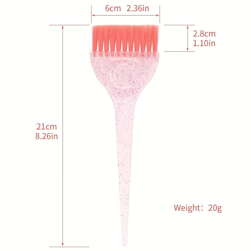Long Handle Glitter Hair Dye Brush - Reusable and Easy to Use