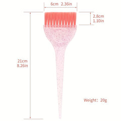 Long Handle Glitter Hair Dye Brush - Reusable and Easy to Use