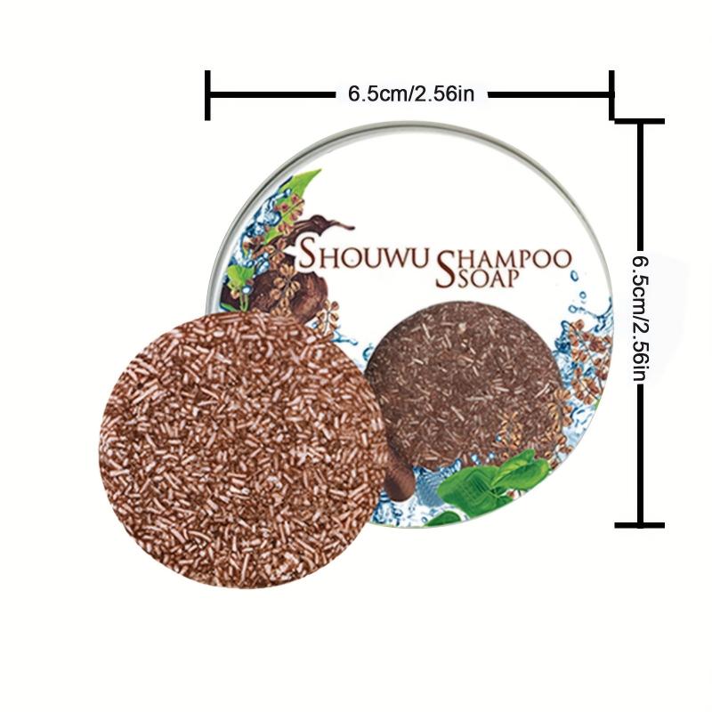 Organic He Shou Wu Shampoo Soap Bar for Darkening Hair