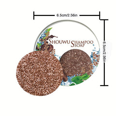 Organic He Shou Wu Shampoo Soap Bar for Darkening Hair