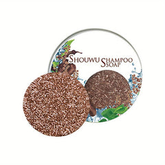 Organic He Shou Wu Shampoo Soap Bar for Darkening Hair