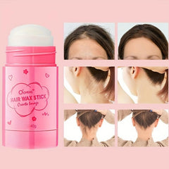 Hair Finishing Wax Stick Portable Hair Styling Wax Broken Hair Styling Cream