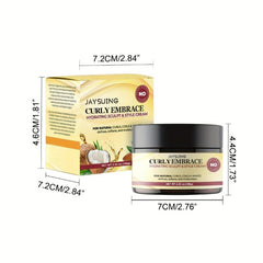 Hydrating Hair Styling Cream for Curly Hair