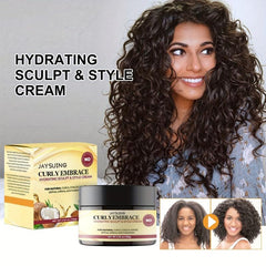 Hydrating Hair Styling Cream for Curly Hair
