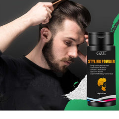 Matte Hair Styling Powder for Men Natural Look Easy to Apply