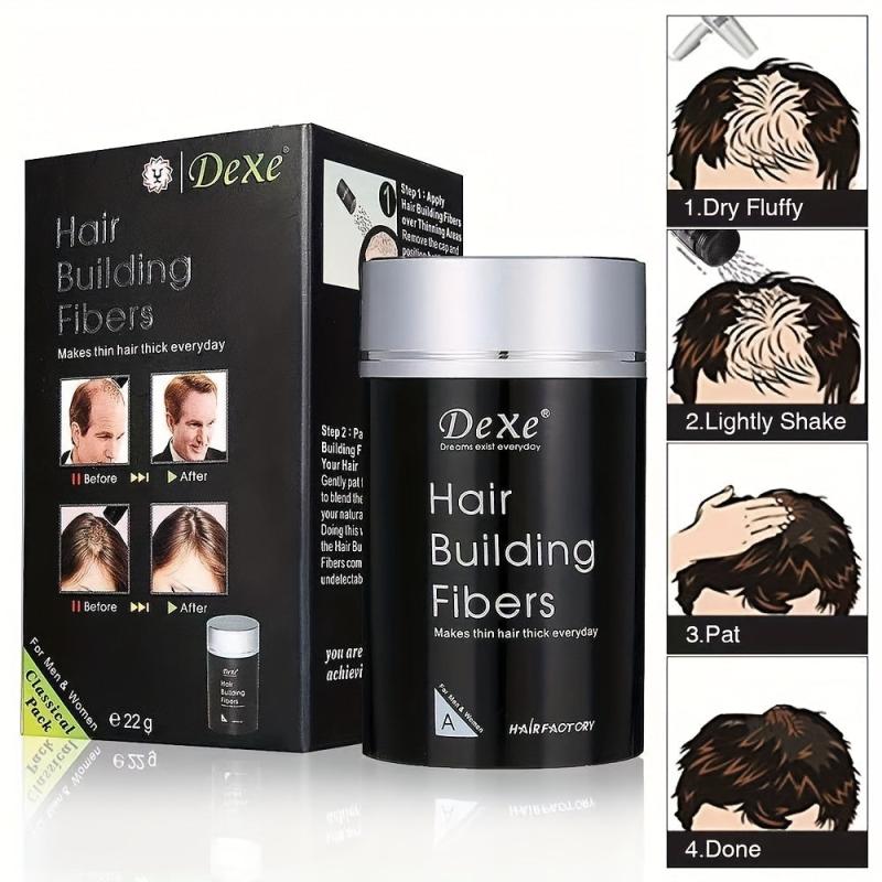 Hair Building Fibers Hair Concealer Instantly Refills Thinning Hair