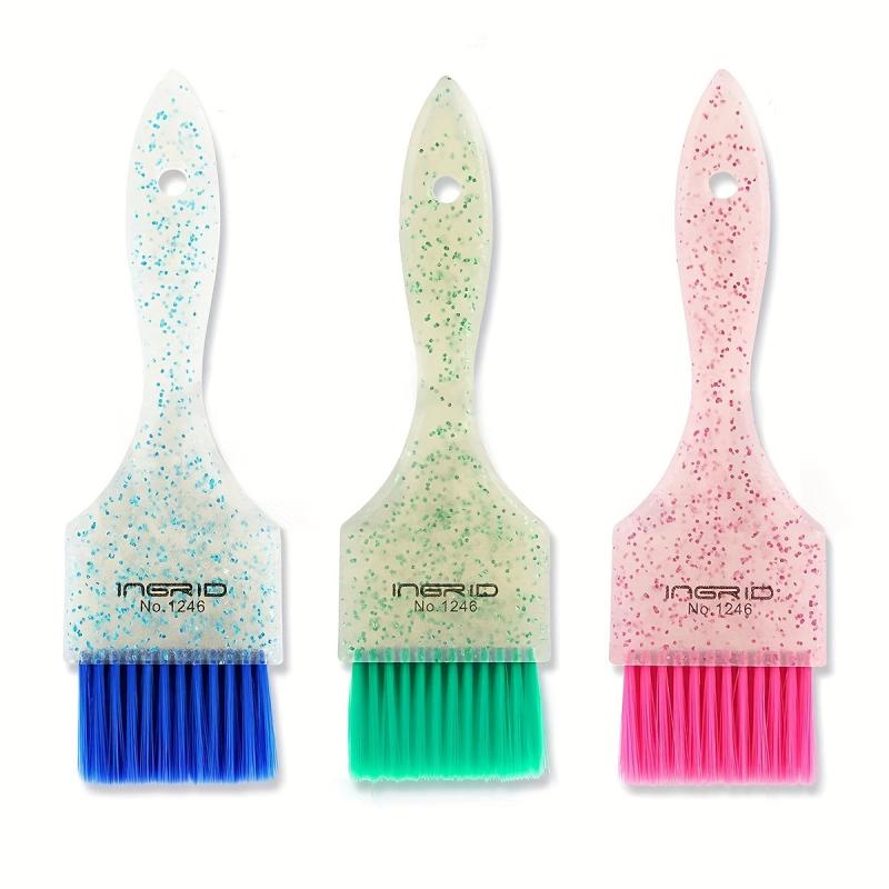 Sequin Detail Hair Dye Brush Glitter Hair Dye Brush Hair Tinting Coloring Brush