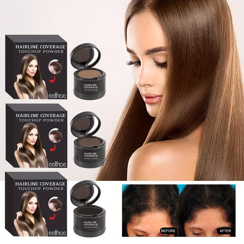 Hairline Coverage Touch Up Powder Portable Easy To Apply Hairline Concealer