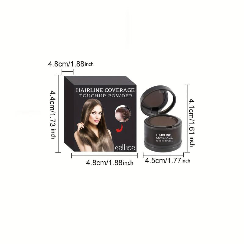 Hairline Coverage Touch Up Powder Portable Easy To Apply Hairline Concealer