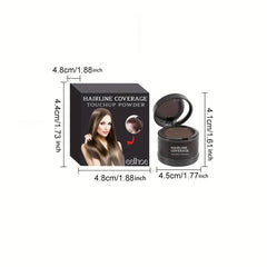 Hairline Coverage Touch Up Powder Portable Easy To Apply Hairline Concealer