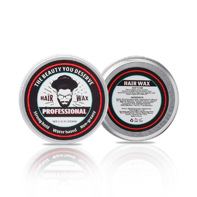 Strong Hold Hair Wax for Modern Hairstyles Clay Finish