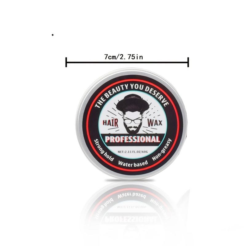 Strong Hold Hair Wax for Modern Hairstyles Clay Finish