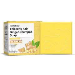 Organic Ginger Shampoo Soap Hair Thickening Strengthening All Hair Types