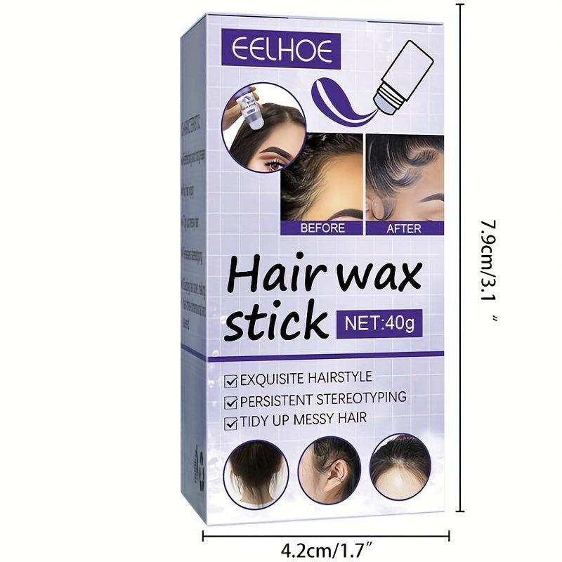 40g Non Greasy Hair Stick Wax for Edge Frizz Strong Hold Women Men