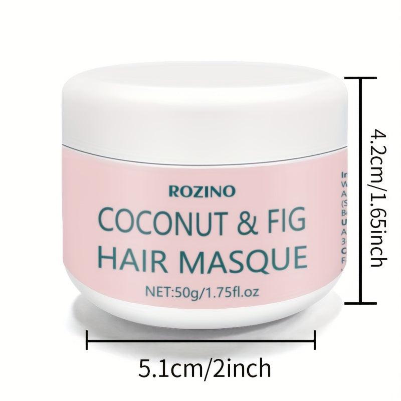 Coconut Fig Hair Masque Moisturize Care Repair Soften Fluffy