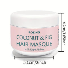 Coconut Fig Hair Masque Moisturize Care Repair Soften Fluffy