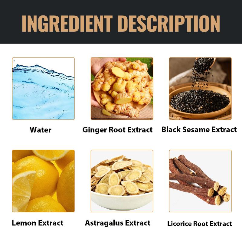 100ml Dense Hair Shampoo Repairs Hair Care Shampoo