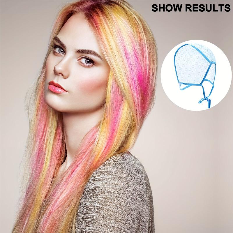 Disposable Highlighting Cap Hair Dyeing Tool Hair Styling For Home Salon