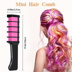 Washable Hair Chalk Comb for Girls Halloween Cosplay Age 4
