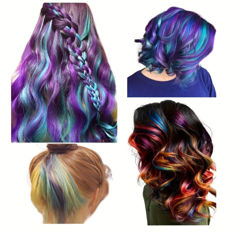 Washable Hair Chalk Comb for Girls Halloween Cosplay Age 4