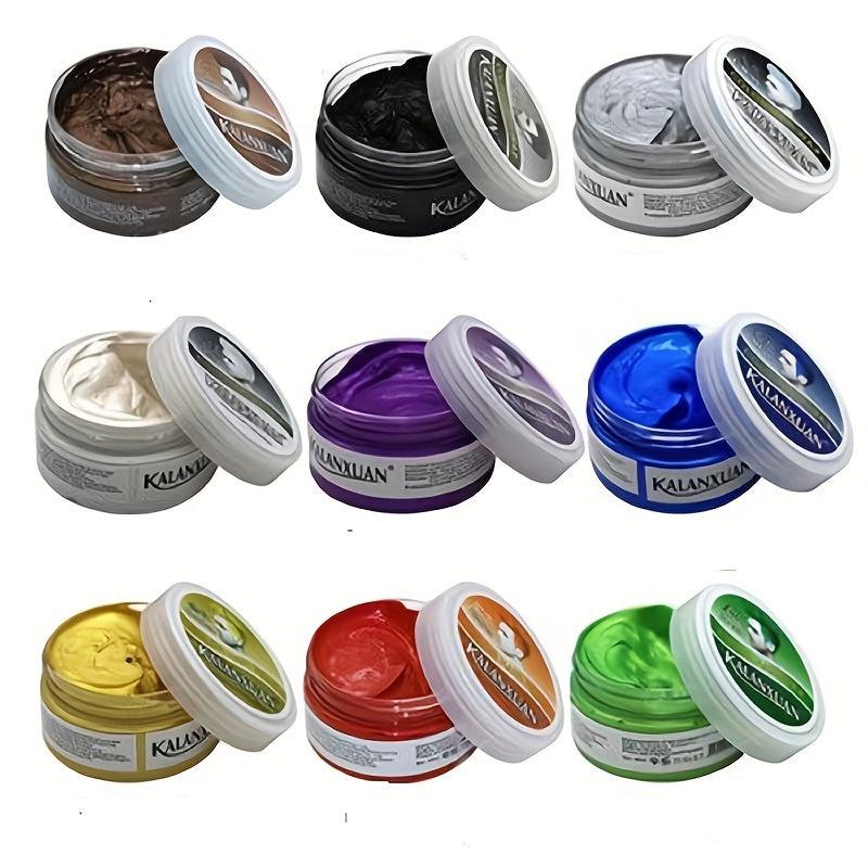 120g Hair Wax Halloween Hair Styling Clay Temporary Washable Hair Wax