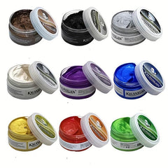 120g Hair Wax Halloween Hair Styling Clay Temporary Washable Hair Wax
